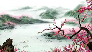 桃花源-陶渊明作品《桃花源记》中的地方