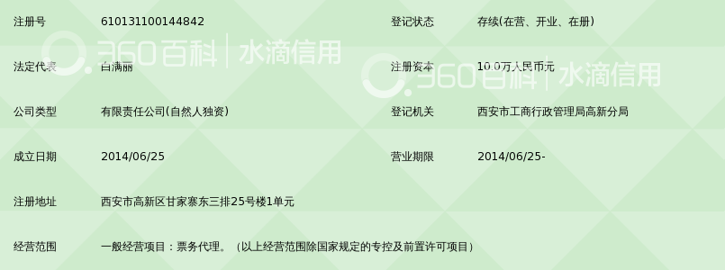 西安乐行票务服务有限公司_360百科