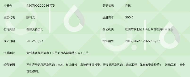 广西金科不动产登记代理有限公司_360百科