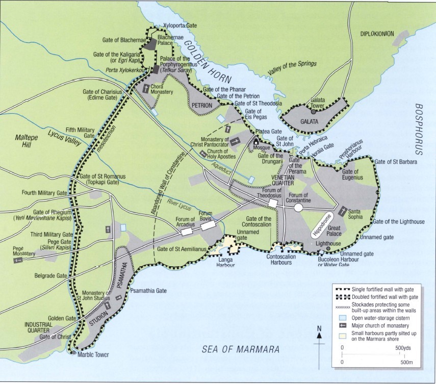 君士坦丁堡地图