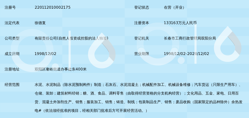 吉林亚泰水泥有限公司_360百科