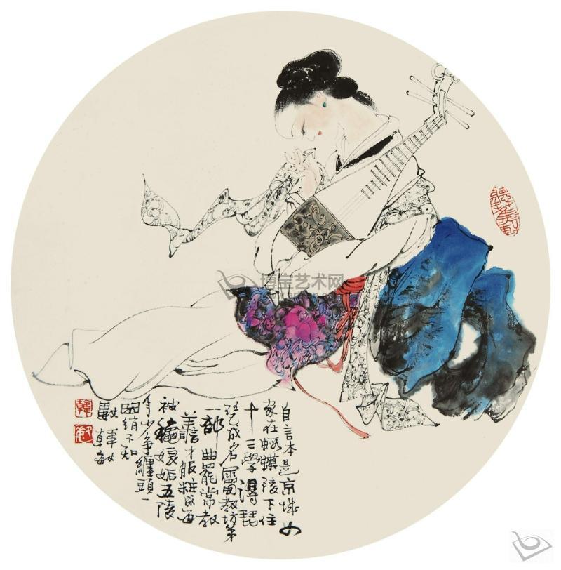 幼儿园国画琵琶