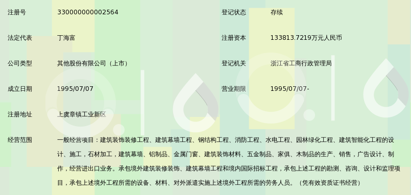 浙江亚厦装饰股份有限公司_360百科