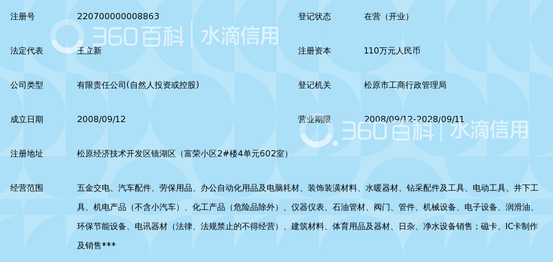 松原市博讯经贸有限责任公司_360百科