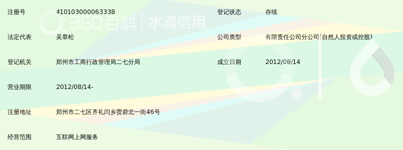 河南中网网络文化传播有限公司郑州直营星驰店