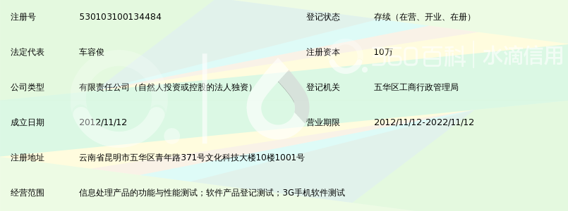 昆明赛西软件检测服务有限公司_360百科