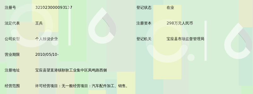 宝应中源汽车配件厂_360百科