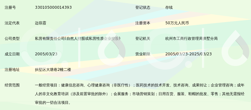 杭州雅恩健康教育咨询有限公司_360百科