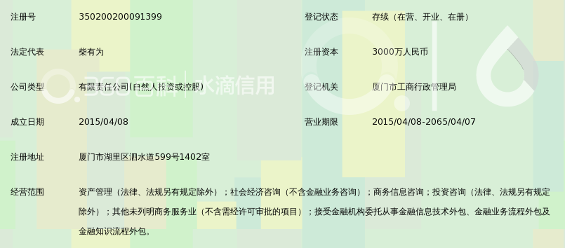 厦门友前途资产管理有限公司_360百科