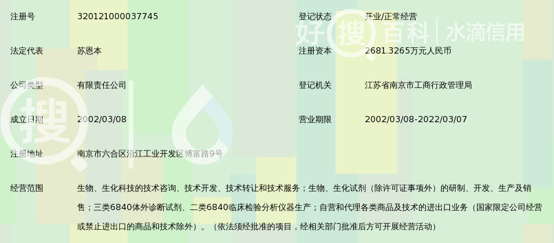 南京基蛋生物科技有限公司_好搜百科