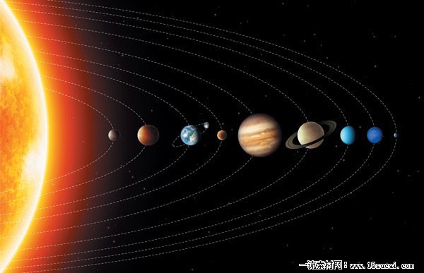 星际轨道简笔画内容图片展示