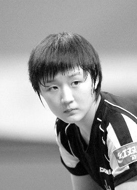 陈梦是近年来被山东队重点培养的选手,很小的时候她就显示出乒乓球