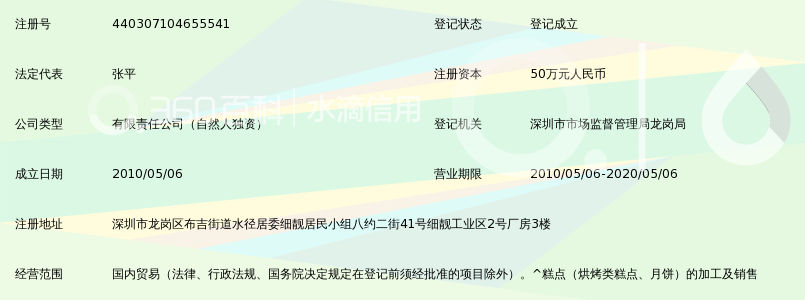 深圳市久富食品有限公司_360百科
