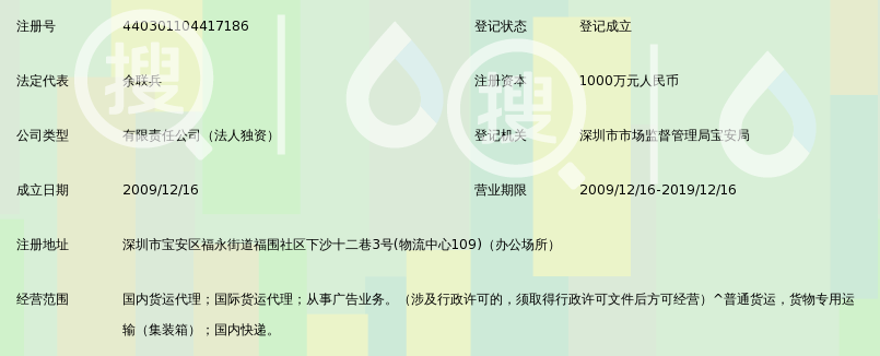 广东优速物流有限公司