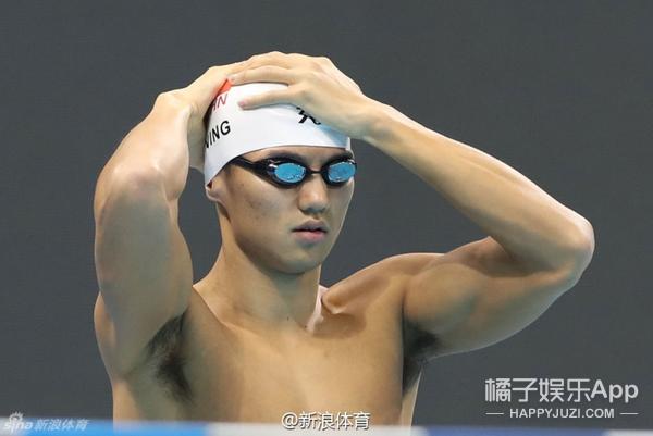 宁泽涛为奥运会做试水训练,这肌肉我能舔屏一