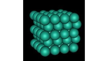 金属晶体构成粒子图片