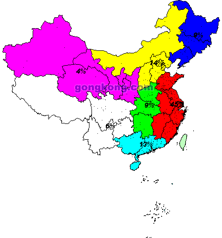 华东地区包括哪些省图片